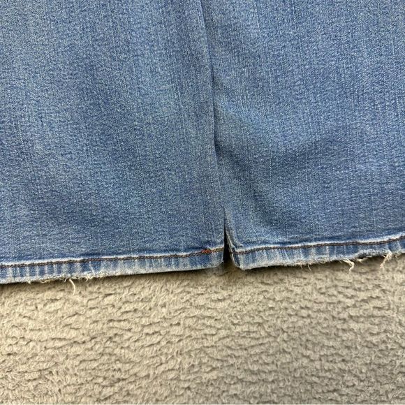 Levis 512 Jeans Womens 14S Blue Perfectly Slimming Straight Denim Stretch Casual - Picture 8 of 16